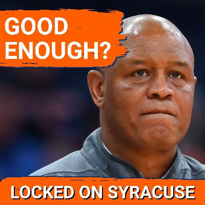 REACTION: Syracuse Basketball Earns GRITTY WIN Over Saint Joseph's | But was Syracuse GOOD ENOUGH? REACTION: Syracuse Basketball Earns GRITTY WIN Over Saint Joseph's | But was Syracuse GOOD ENOUGH?