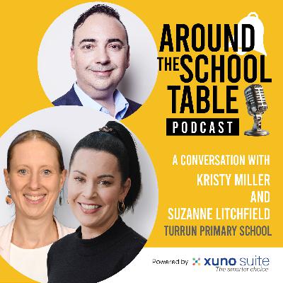 Episode 7: Kristy Miller and Suzanne Litchfield – Building Culture from Scratch – Around the School Table by Xuno Suite Episode 7: Kristy Miller and Suzanne Litchfield – Building Culture from Scratch – Around the School Table by Xuno Suite