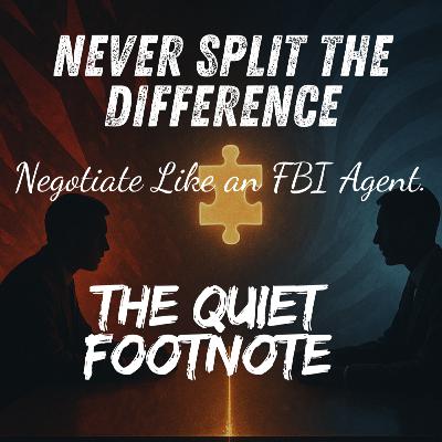 Never Split the Difference by Chris Voss | Negotiation Secrets from an FBI Agent Never Split the Difference by Chris Voss | Negotiation Secrets from an FBI Agent