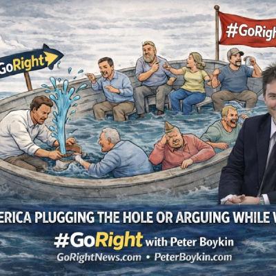 Is America Plugging the Hole or Arguing While We Sink? Is America Plugging the Hole or Arguing While We Sink?
