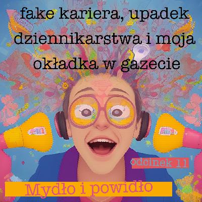 fake kariera, upadek dziennikarstwa i moja okładka w gazecie #11