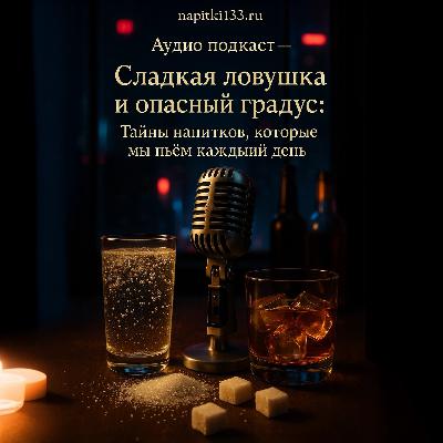 Аудио подкаст- Сладкая ловушка и опасный градус: Тайны напитков, которые мы пьем каждый день Аудио подкаст- Сладкая ловушка и опасный градус: Тайны напитков, которые мы пьем каждый день