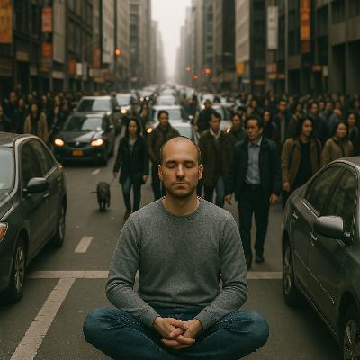 Meditación en un entorno urbano