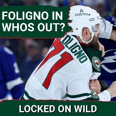 STRETCH RUN: Minnesota Wild COACH John Hynes Faces Key Lineup DILEMMA with Marcus Foligno Nearing Return STRETCH RUN: Minnesota Wild COACH John Hynes Faces Key Lineup DILEMMA with Marcus Foligno Nearing Return