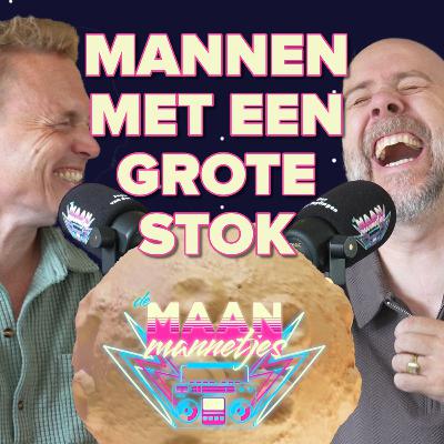 Mannen met een grote stok