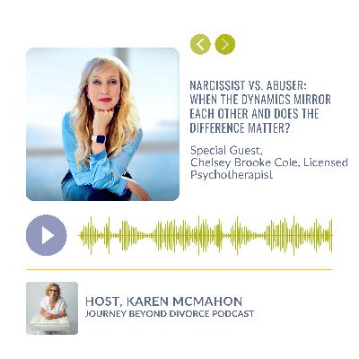 Narcissist vs. Abuser: When the Dynamics Mirror Each Other and does the Difference Matter? with Licensed Psychotherapist, Chelsey Brooke Cole Narcissist vs. Abuser: When the Dynamics Mirror Each Other and does the Difference Matter? with Licensed Psychotherapist, Chelsey Brooke Cole