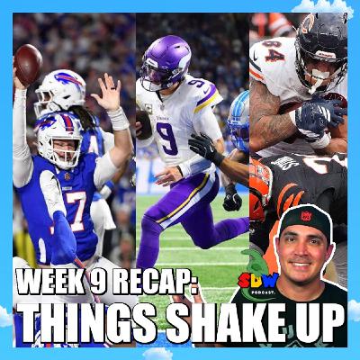 NFL Week 9 Recap: Things Shake Up