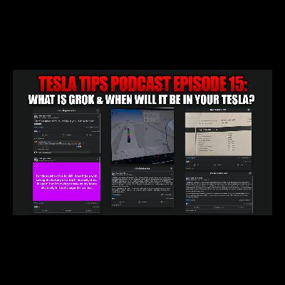 What is Grok & When Will It Be In Your Tesla?  - Tesla Tips Podcast Episode 15