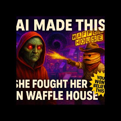 AI Generated THIS: The Martian Librarian vs. Her Infinite Clones at Waffle House