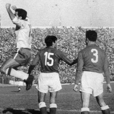 Brasil 4x2 Chile - Copa de 1962 - íntegra com narração de Mendes Ribeiro (Rádio Guaíba) #23