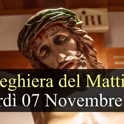 Preghiera del Mattino VENERDI 07 NOVEMBRE 2025 ❤️ Lodi Mattutine Venerdì XXXI Settimana T.O. Preghiera del Mattino VENERDI 07 NOVEMBRE 2025 ❤️ Lodi Mattutine Venerdì XXXI Settimana T.O.
