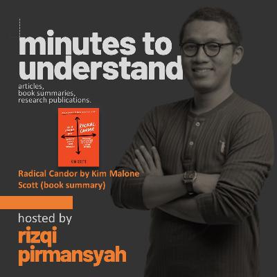 Pod. 009 - Radical Candor by Kim Malone Scott (book summary) Pod. 009 - Radical Candor by Kim Malone Scott (book summary)