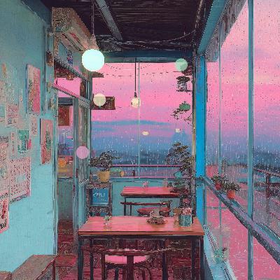 Café un Jour de Pluie | Ambiance Calme au Cœur de Hong Kong