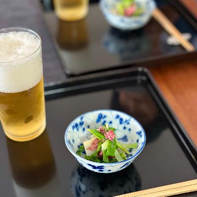 #10　11､12品目：散々なのかんぞう、けなされて終わる(のかんぞうと春筍の桜和え)