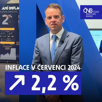 Červencová inflace stále v těsné blízkosti 2% cíle ČNB