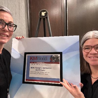 Episode 9: LIVE from KMWorld 2024 (Dawn & Rebecka)