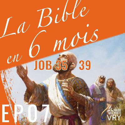 LA BIBLE EN 6 MOIS épisode 7 : Job 35 - 39 LA BIBLE EN 6 MOIS épisode 7 : Job 35 - 39