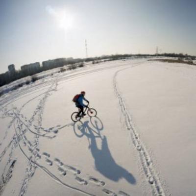 Cycle in ice? Cold?