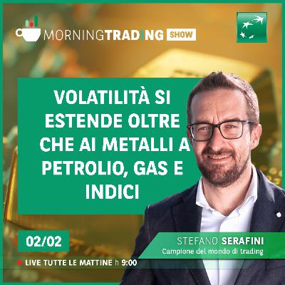 Volatilità si estende oltre che ai metalli a petrolio, gas e indici - Morning Trading Show