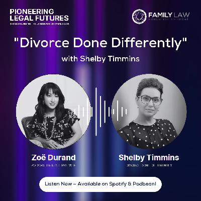 "Divorce done differently" - Shelby Timmins on different approaches to family law at the 2024 FLENA conference.