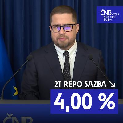 ČNB snížila úrokové sazby o 0,25 procentního bodu (Záznam tiskové konference z 7. 11. 2024)