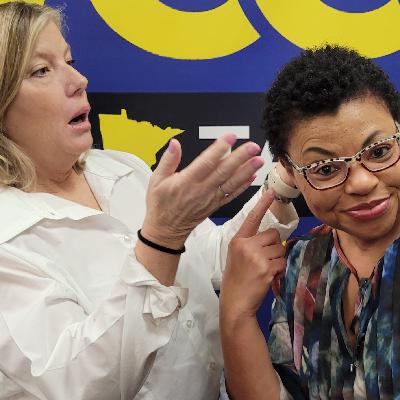 Sheletta and her fantastic new hair weren't allowed to dance at Purple Rain