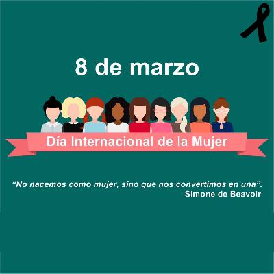 Puño en alto... día de la mujer.