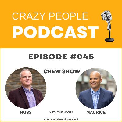 Surviving, Scaling, and Saving: Real Talk with the Crazy People Crew! - Crazy People Podcast Episode 45 Surviving, Scaling, and Saving: Real Talk with the Crazy People Crew! - Crazy People Podcast Episode 45