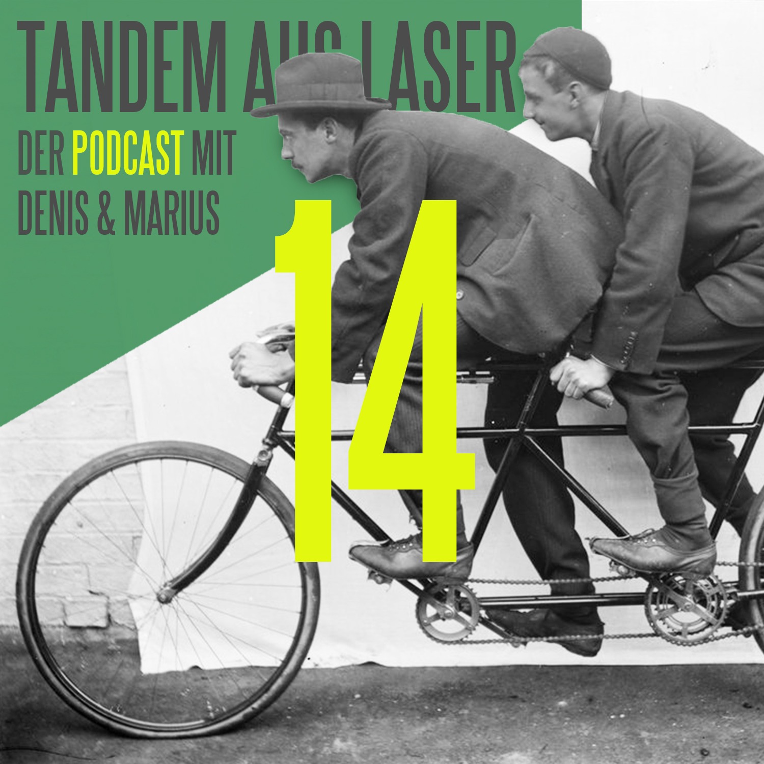 Tandem aus Laser