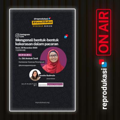#HarusDibahas : Mengenali bentuk-bentuk kekerasan dalam pacaran w/ Bu Siti Aminah Tardi dari KOMNAS Perempuan #HarusDibahas : Mengenali bentuk-bentuk kekerasan dalam pacaran w/ Bu Siti Aminah Tardi dari KOMNAS Perempuan