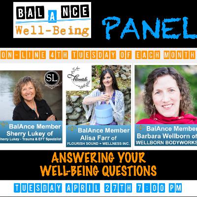 BalAnce Well-Being PANEL Apr 2021 “Answering your Well-Being Questions"