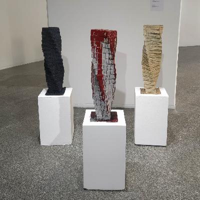 Obra “Rishi DeVata Chandas” del artista Antonio Puri/ Descripción en inglés.