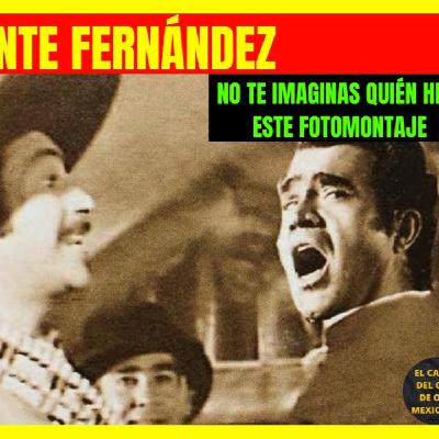 ⭐️NO te imaginas quién hizo este FOTOMONTAJE de VICENTE FERNÁNDEZ⭐️