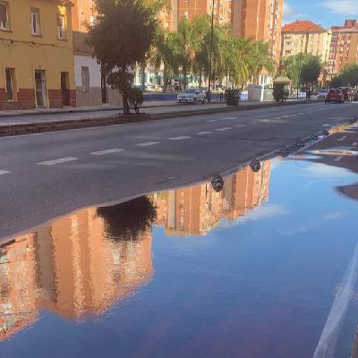 "Hay que arreglar estos carriles bici" T Morillas, Con Málaga "Hay que arreglar estos carriles bici" T Morillas, Con Málaga
