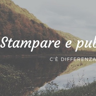 stampare e pubblicare