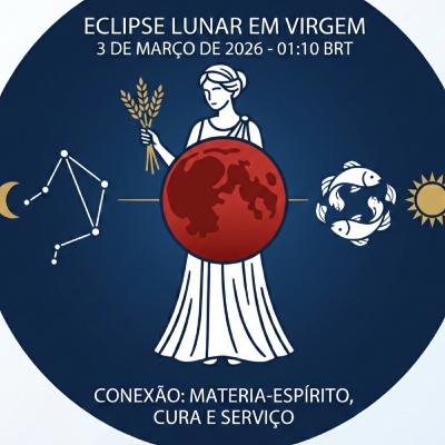 Eclipse da Lua em Virgem Eclipse da Lua em Virgem