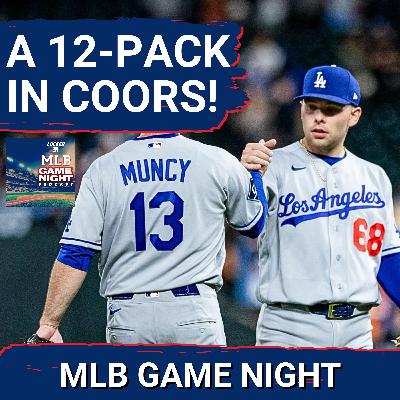 MLB GAME NIGHT: Dalton Rushing CAN'T STOP Hitting Home Runs as Los Angeles Dodgers Score 12!