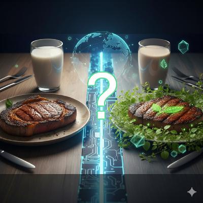 EP100 味蕾大挑戰：未來肉、植物奶味道好嗎？一集聽懂全球千億美元的餐桌革命！