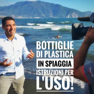 Bottiglie di Plastica in Spiaggia: Istruzioni per l'uso!