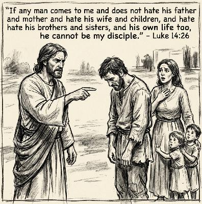 When Jesus Teaches Hate - Luke 14:26