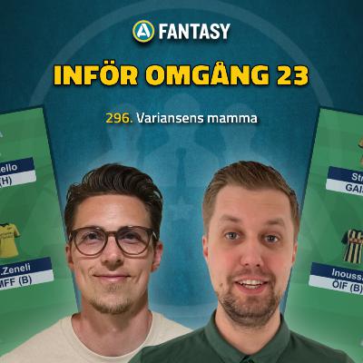 296. Inför omgång 23: Variansens mamma
