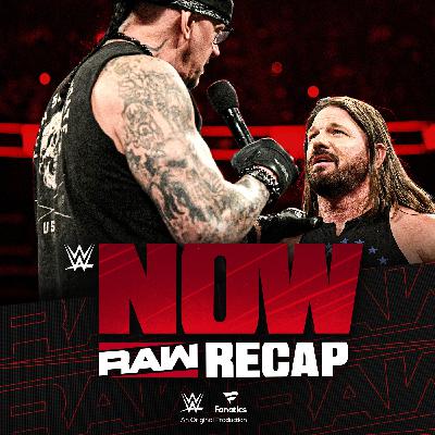 AJ Styles calls it a Phenomenal Hall of Fame Career | Raw Recap