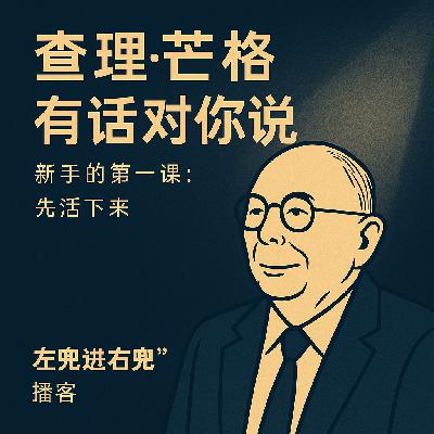 查理·芒格有话对你说|新手的第一课:先活下来 查理·芒格有话对你说|新手的第一课:先活下来