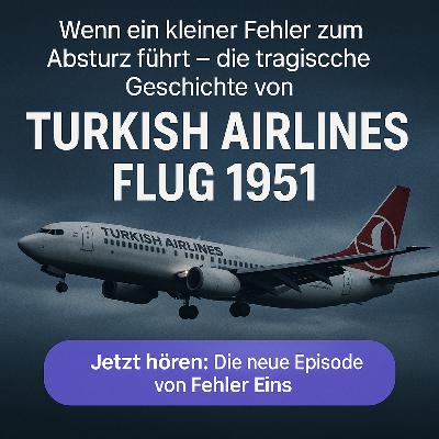 Folge 53 - Absturz in Amsterdam – Der fatale Irrtum von Turkish Airlines Flug 1951 Folge 53 - Absturz in Amsterdam – Der fatale Irrtum von Turkish Airlines Flug 1951