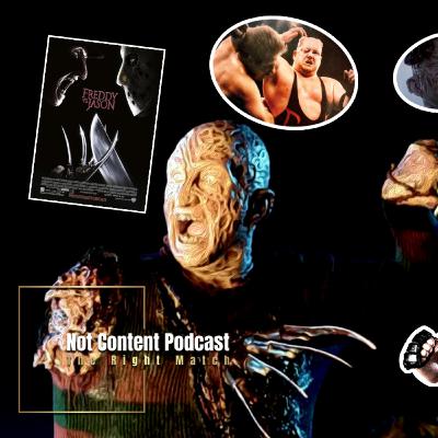 Not Content Podcast - The Right Match: Freddy vs. Jason (2003) / Stan Hansen vs. Big Van Vader NJPW Super Fight 1990 Not Content Podcast - The Right Match: Freddy vs. Jason (2003) / Stan Hansen vs. Big Van Vader NJPW Super Fight 1990
