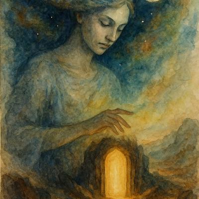 “A Porta que se Abre Quando o Silêncio Aprende a Falar”