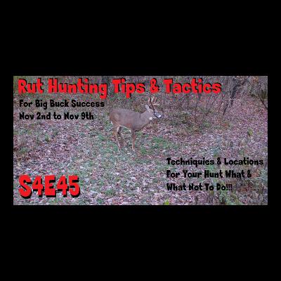 Rut Hunting Tips & Techniques For Buck Success Nov 2nd to Nov 9th The Obsession Podcast s4e45