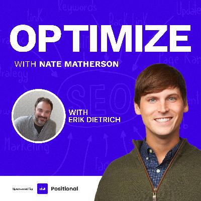 Erik Dietrich on Developer Content Strategy & SEO Erik Dietrich on Developer Content Strategy & SEO