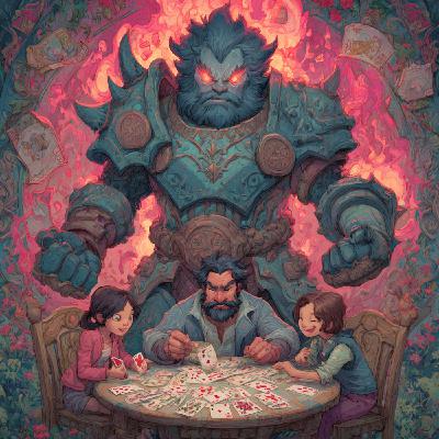 Papa, à quoi on joue ? 106 - C'est la base : des cartes et du sang