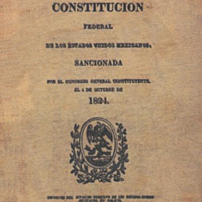 La Constitución de 1824 a la de 1857